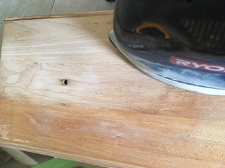 Never sand by hand if you don’t have to. Sanding legit sucks.